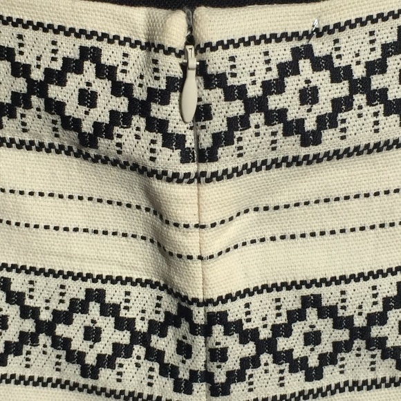 Ann Taylor Cream and Black Skirt - Picture 7 of 7